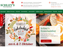 Tablet Screenshot of blumenparadies.de